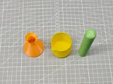 Piccoli oggetti di scena per esperimenti scientifici – Becher, matraccio Erlenmeyer-4