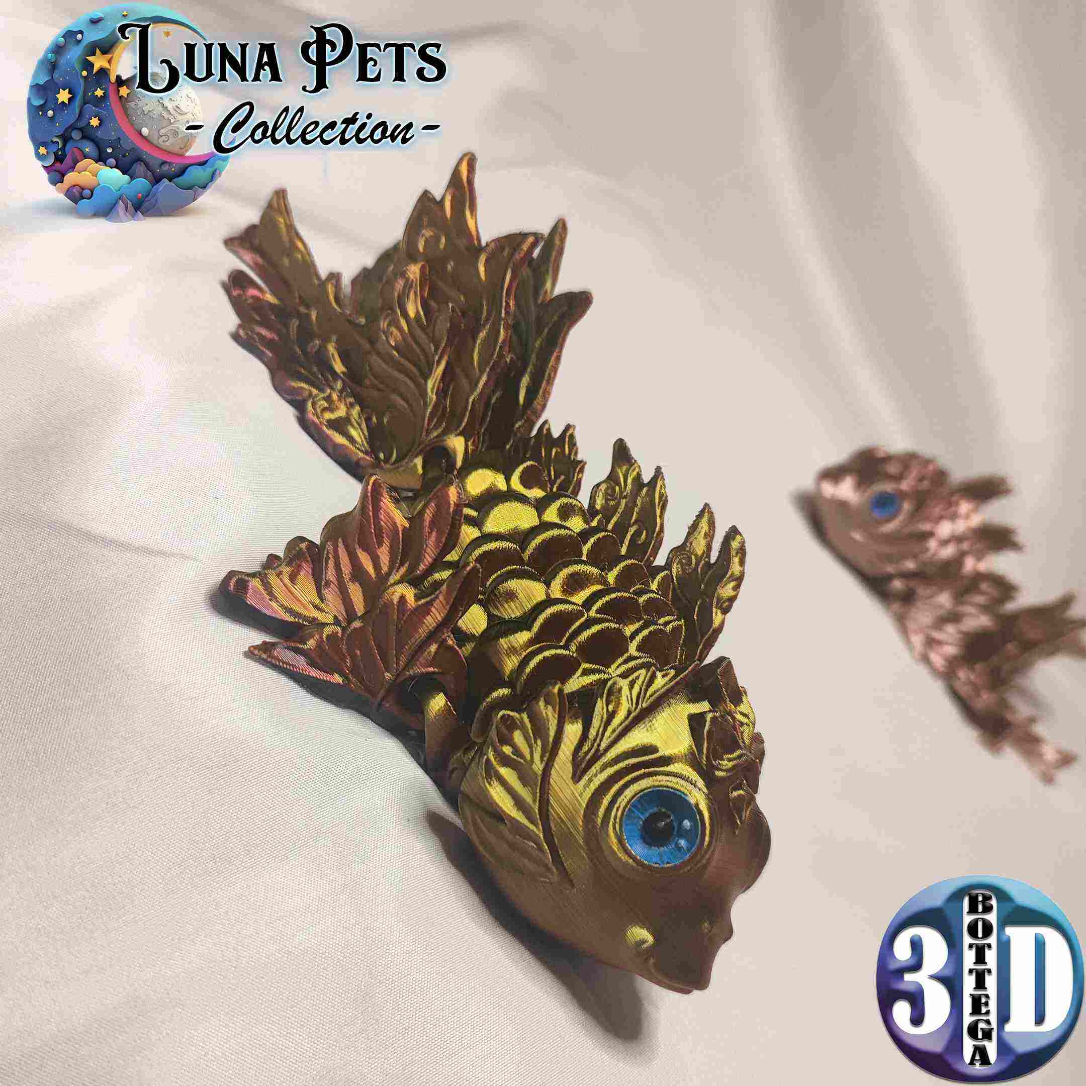 Articulated Fantasy Fish - Luna Pets - Sarem - Toy