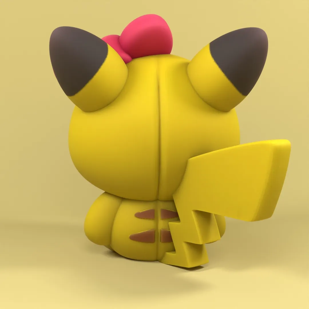 hello kitty pikachu costume