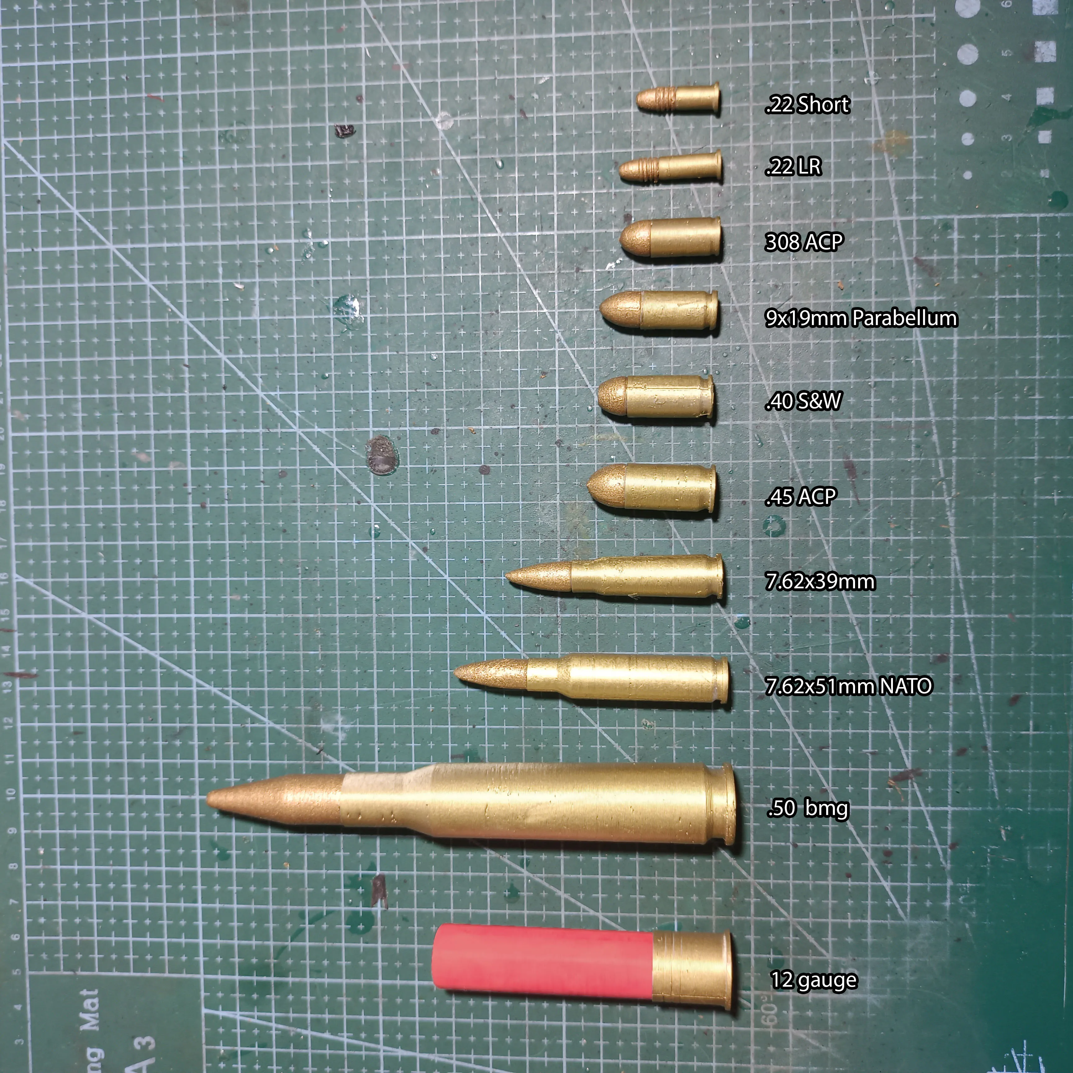 Miniatures STL Descarga - Dummy bullets pack - xhobby1