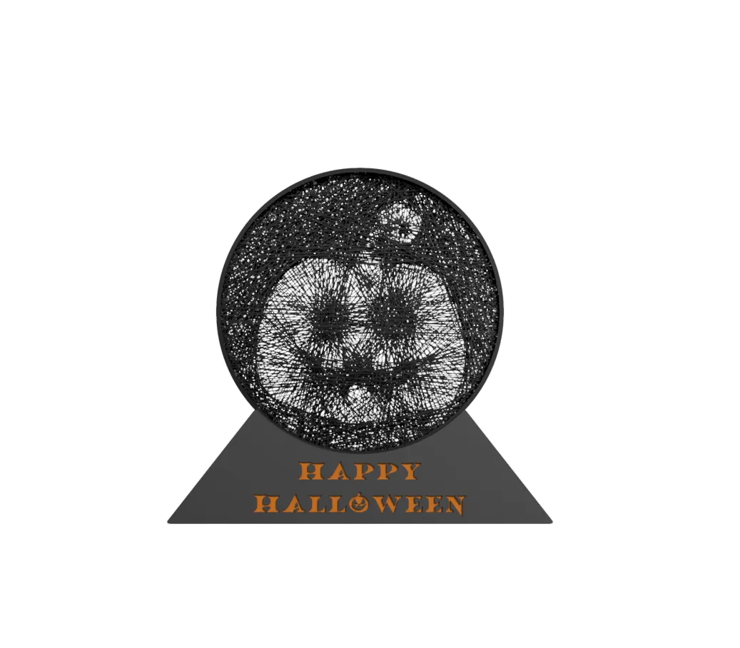 HALLOWEEN STRING-ART / 3 DIFFERENT DESIGNS