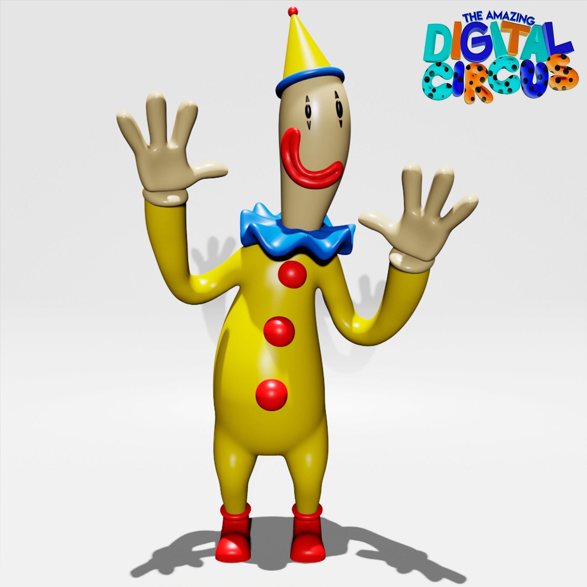 KAUFMO - THE AMAZING DIGITAL CIRCUS, 3D MODEL STL, 3D-Modelle  herunterladen