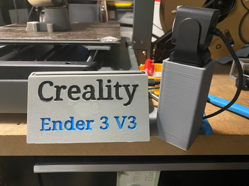 Ender 3 V3 ve Ender 3 V3 Plus için Ekran Toz Kapağı