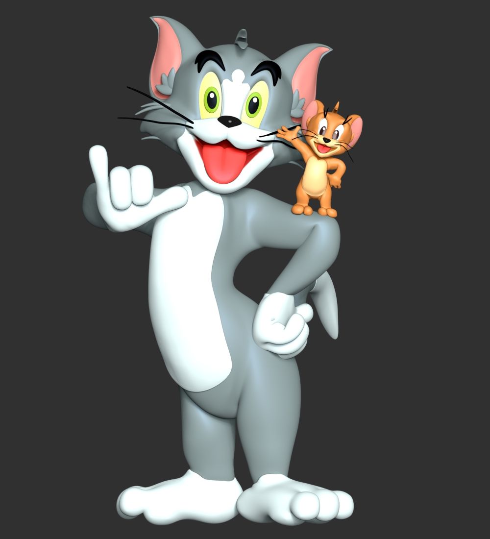 Tom - Jerry Fan Art | 3D models download | Creality Cloud