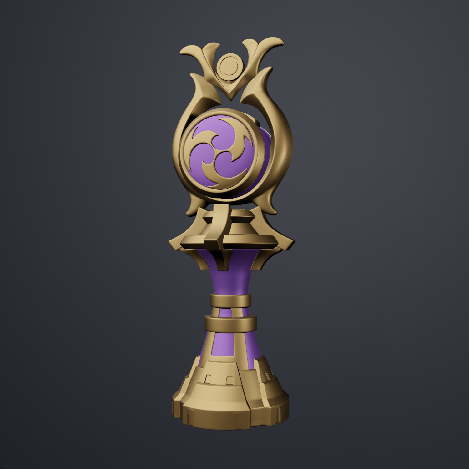 STL file Electro Gnosis -- Genshin Impact -- Gnosis of Raiden Shogun -- 3D  Print Ready -- Chess Piece Bishop -- Scaramouche ♟️・3D printable model to  download・Cults