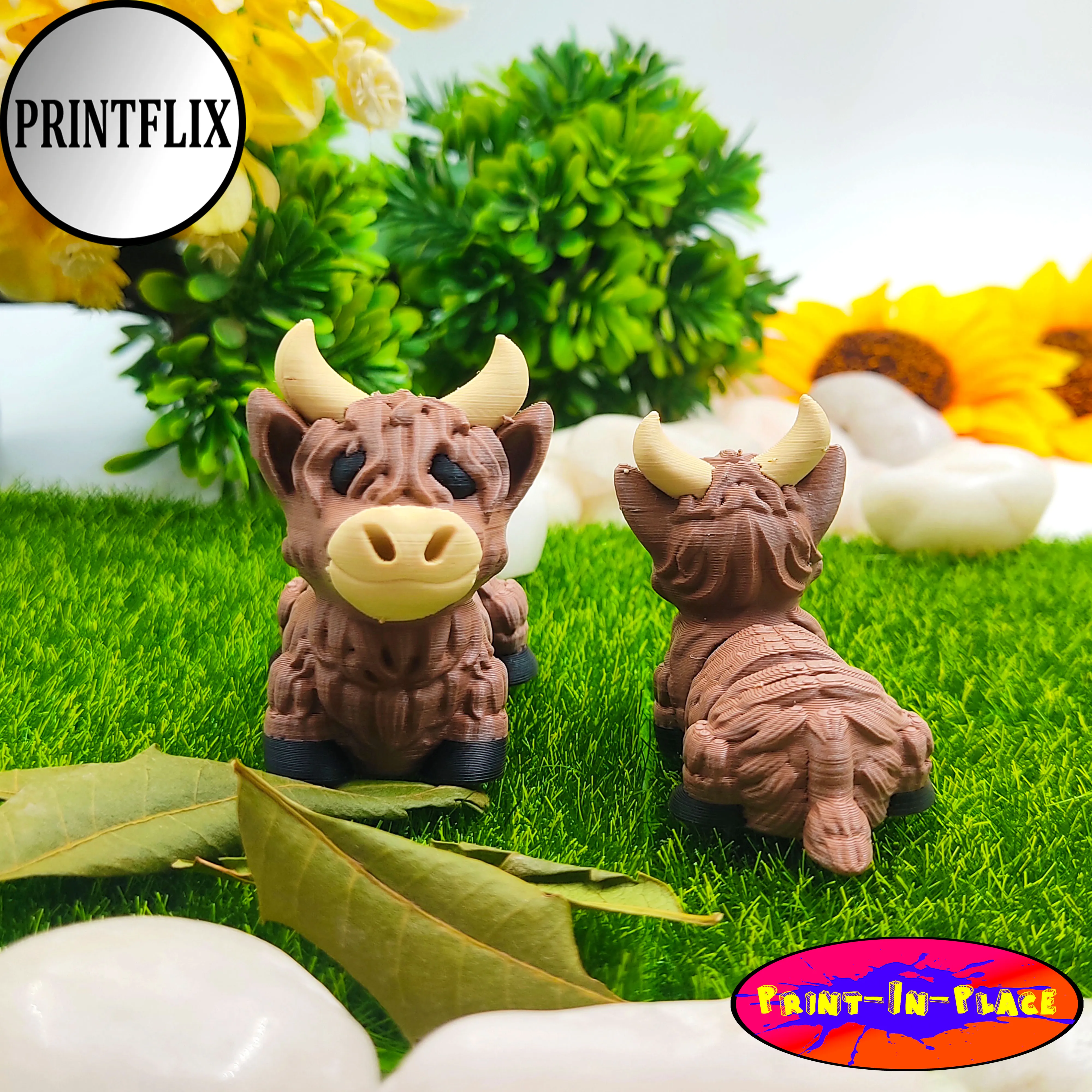 FLEXI TINY HIGHLAND COW