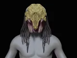 Feral Predator Mask And Head Armour 3d digital download-1