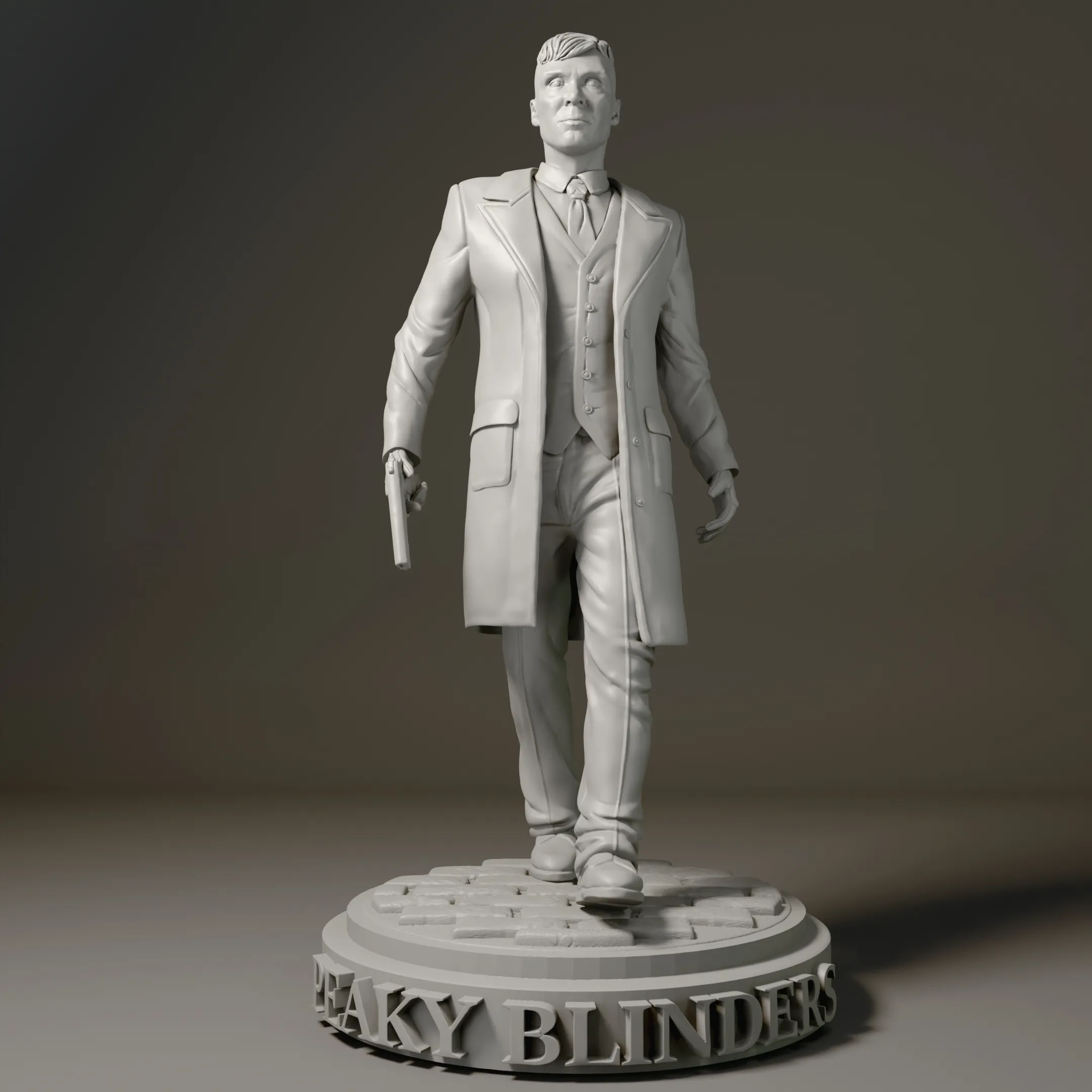 Tommy Shelby Sculpture Multi-Part - Peaky Blinders Fan Art