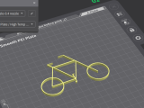 Bicycle keychain-2