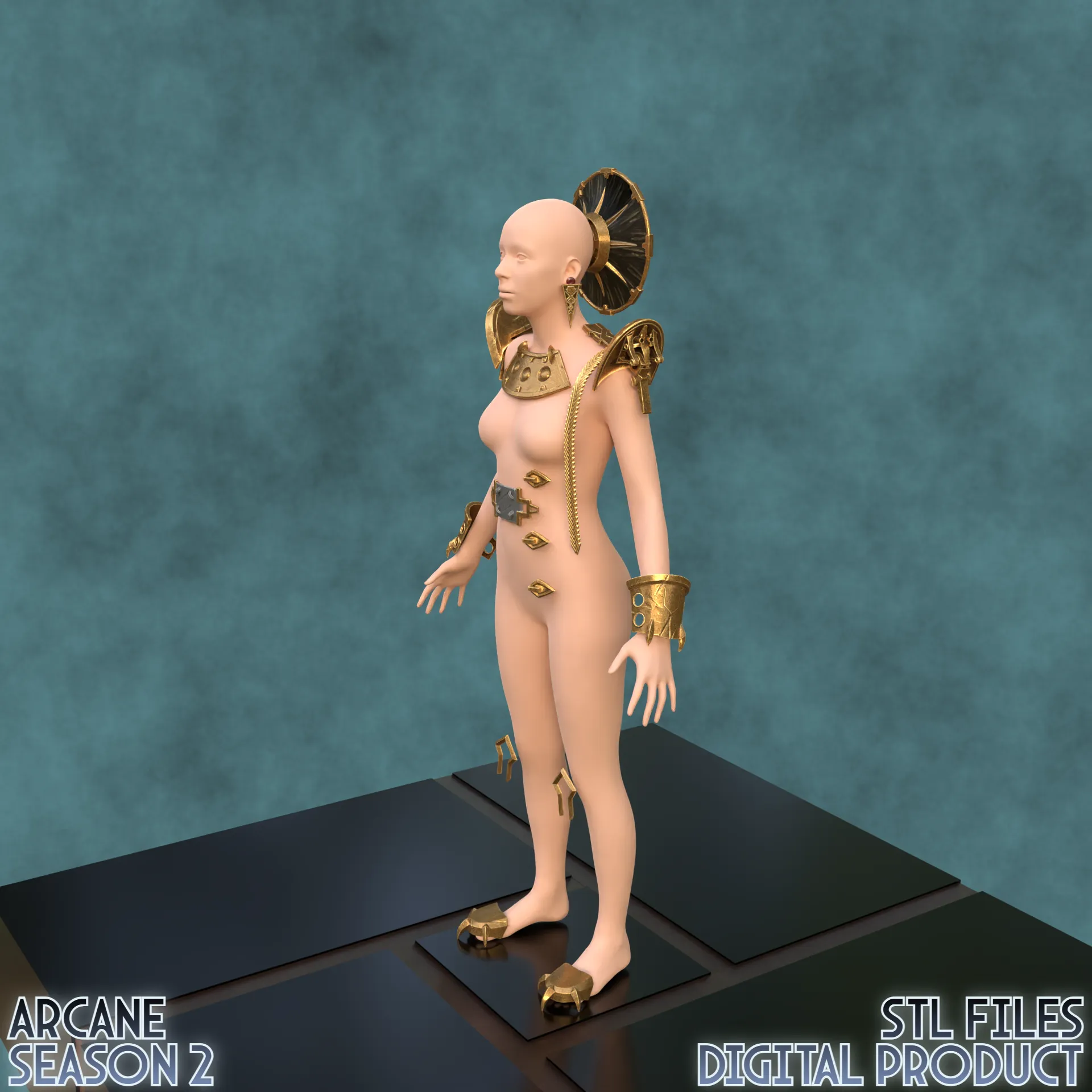 Ambessa Medarda Accessories Cosplay Set Arcane