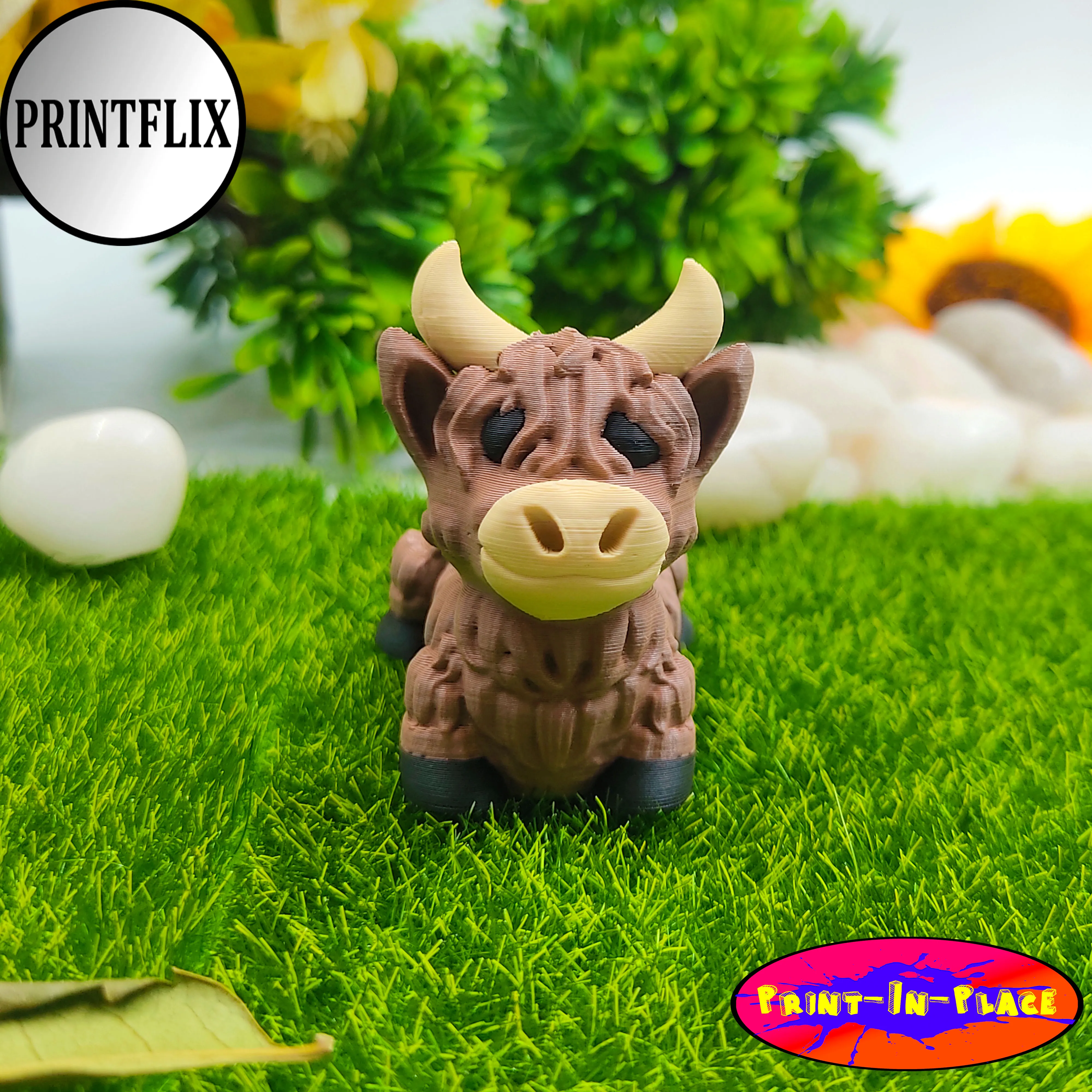 FLEXI TINY HIGHLAND COW