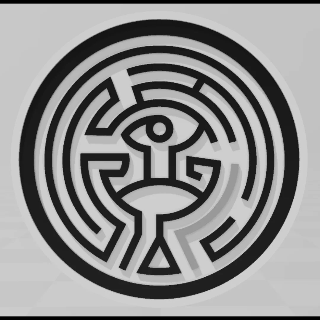 Westworld Maze Coaster STL File | Easy 3D Print