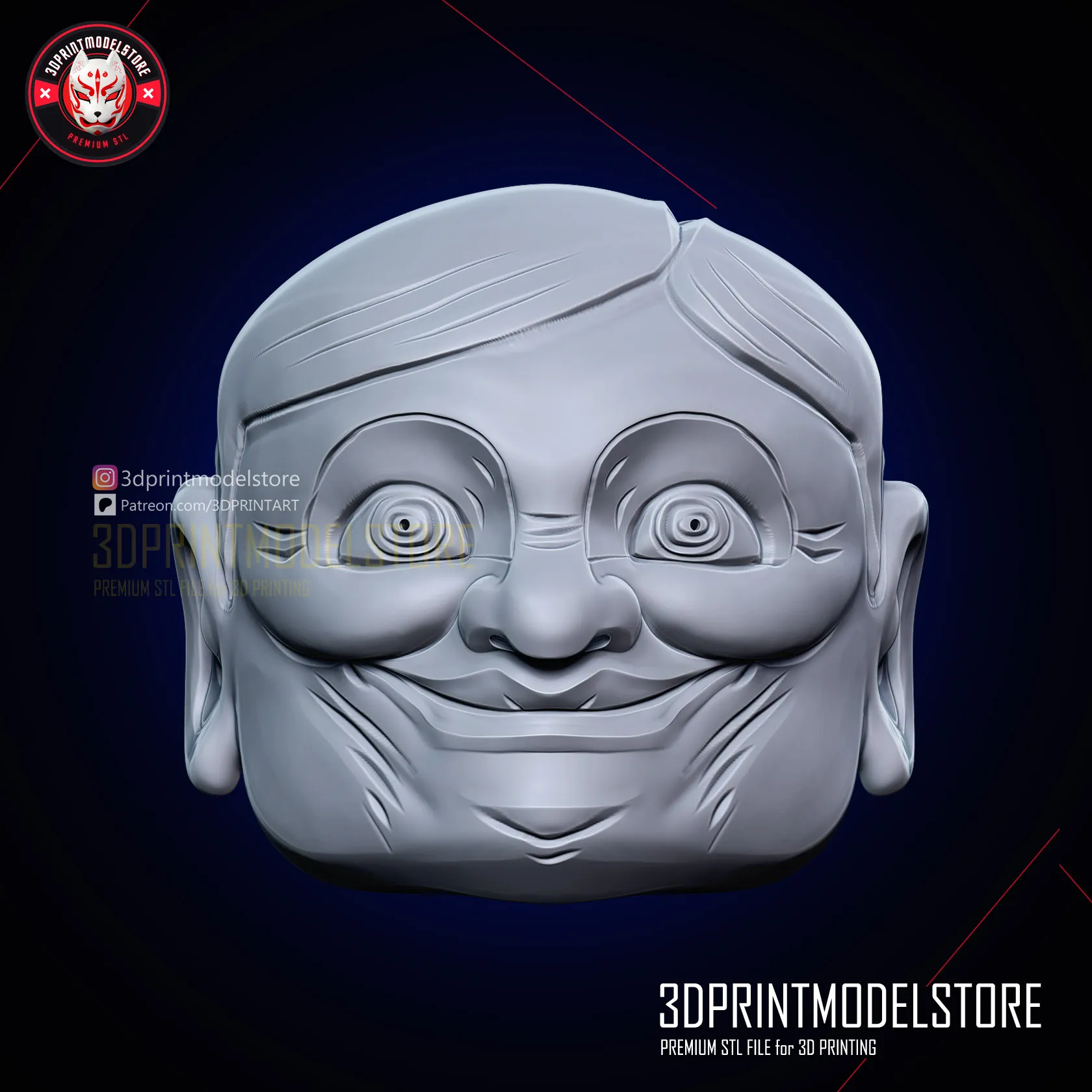 Dandadan Alien Serpo Mask - Dan Da Dan Okarun Cosplay