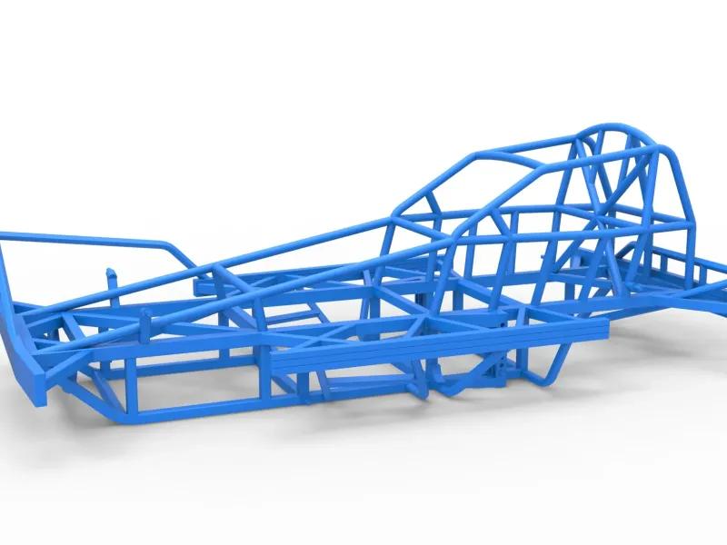 Frame of BriSCA Formula 1 Stock Car Scale 1:25