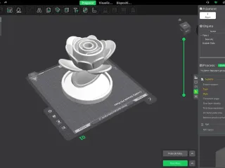 Rose Shaped Ring Holder