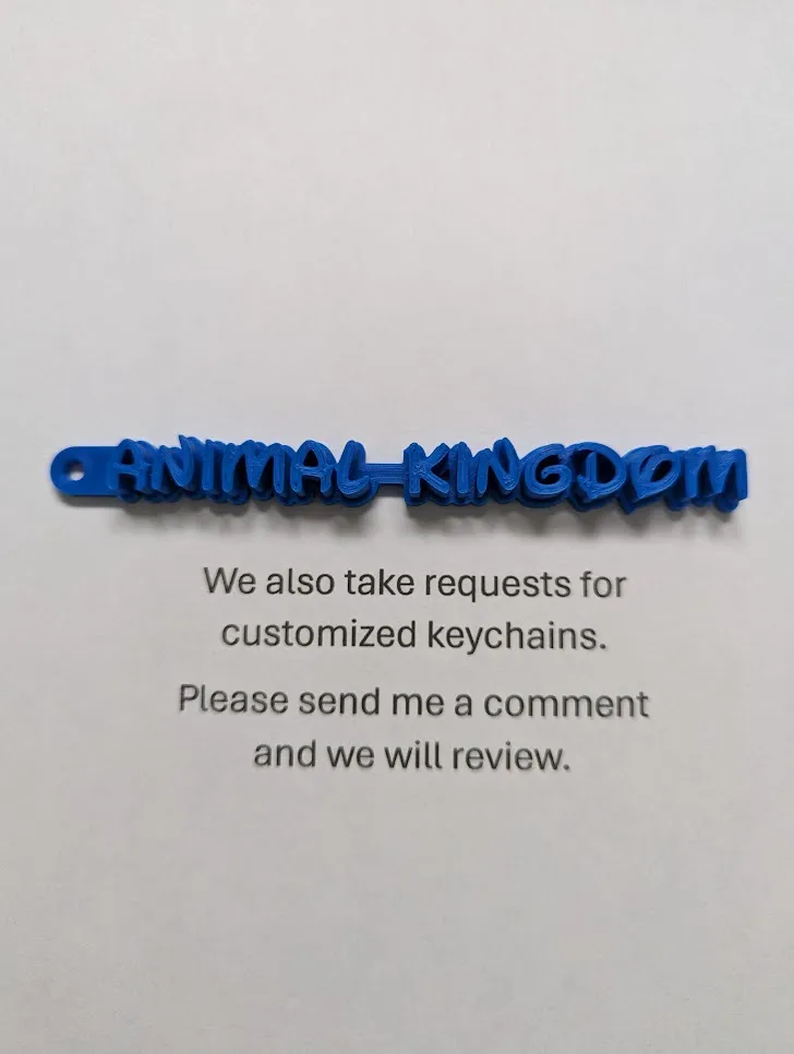 Animal Kingdom Keychain