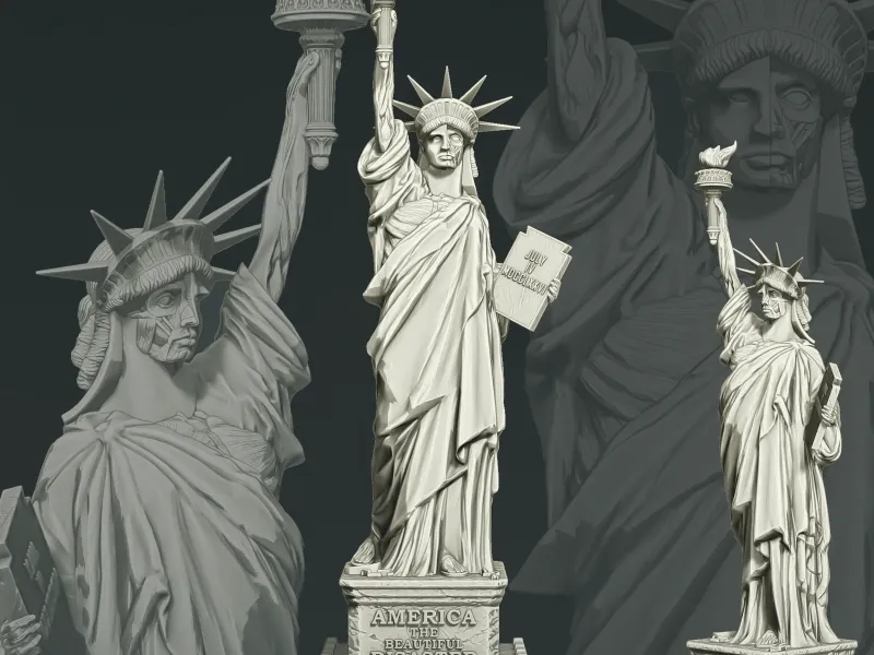 Statue of Liberty Anatomical Edition