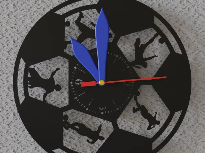 Fotbal ceas de perete Timepiece