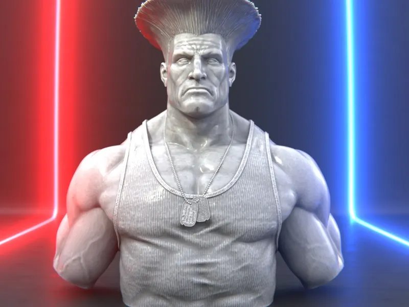 Guile Street Fighter Fan Art