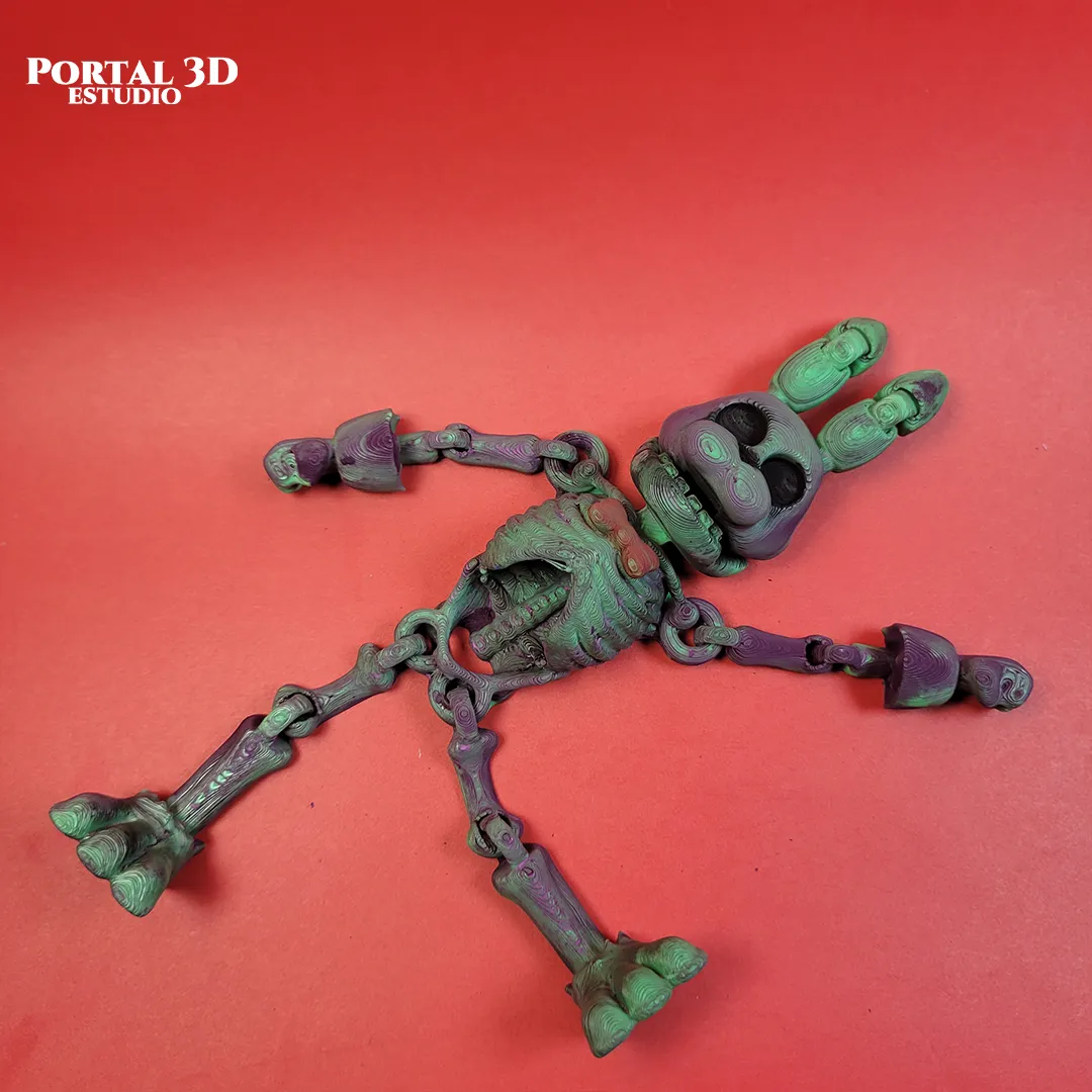 bonnie skeleton / PRINT-IN-PLACE WITHOUT SUPPORT
