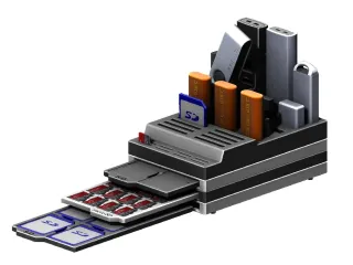 USB SD Micro SD Organizer