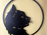 Cat head from the side - Wall Decor-2
