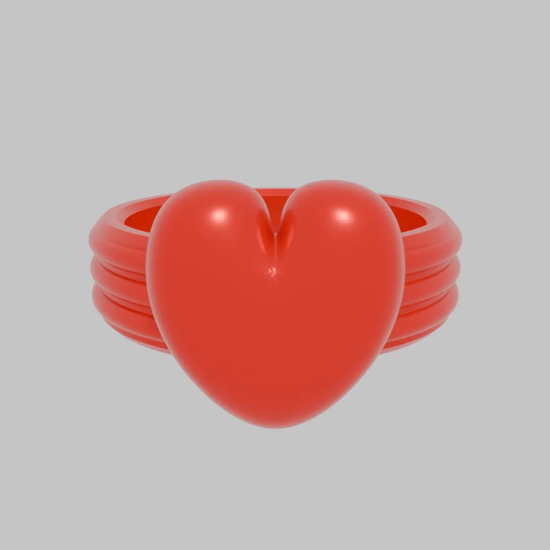 cute heart ring