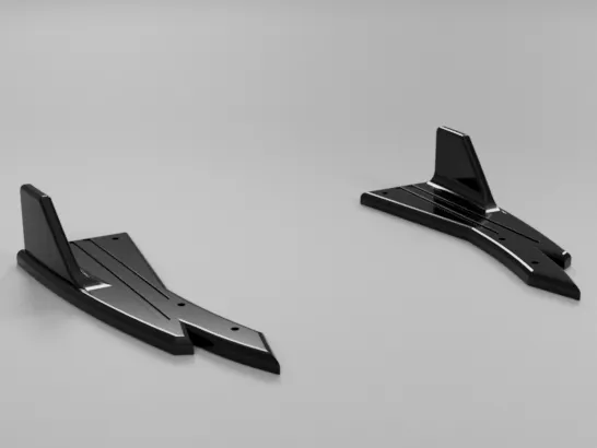 Universal Rear Splitter Spoiler | Rear Bumper Protector