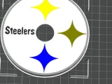 Pittsburgh Steelers Ninja Slushie Drip Tray Insert 3D Print-1