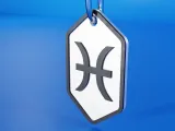 Pisces Zodiac Keychain-5