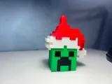 Assemblable 3D Santa Creeper-1