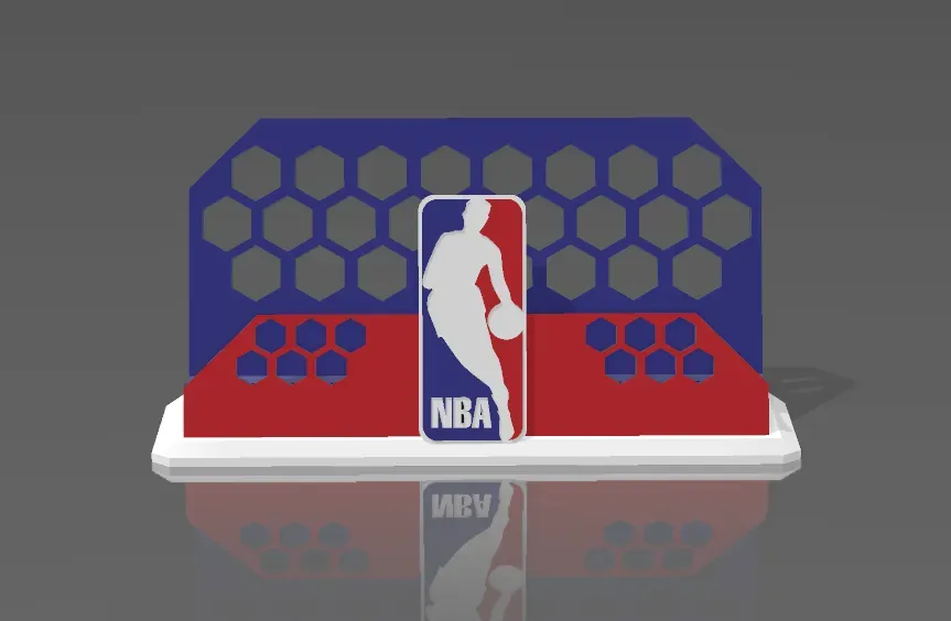 NBA graded slab display