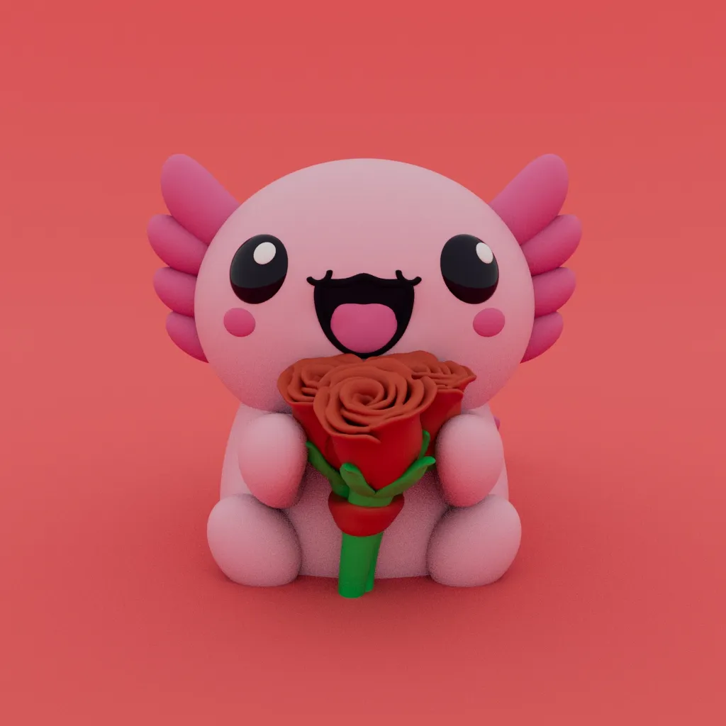 Valentine's Special - Axolotl 04