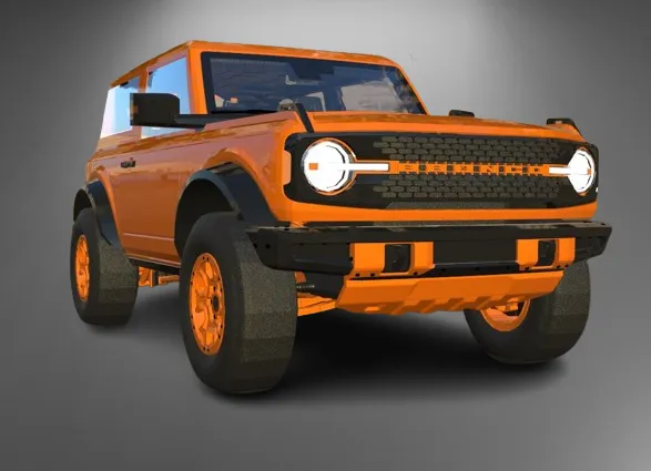 Ford Bronco 2021 STL