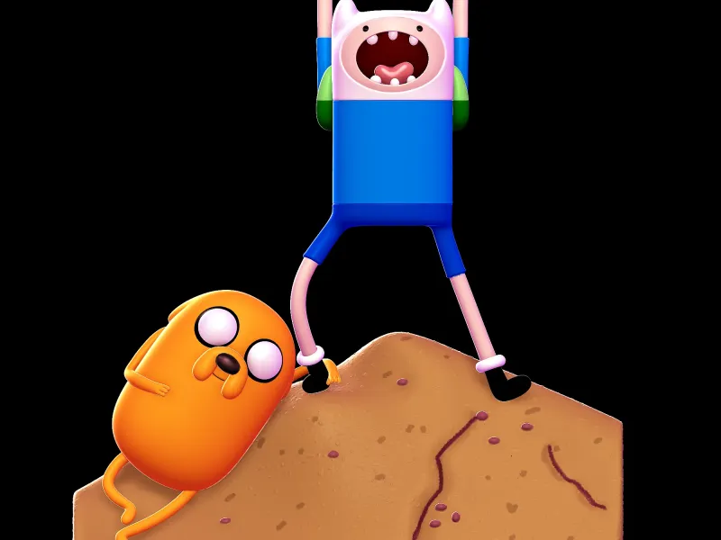 Adventure Time Opening Diorama