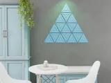 3d wall panel decor "triangles"-2
