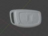 Hyundai Tucson Key Fob 3D Scan Data - High Quality Mesh for-2