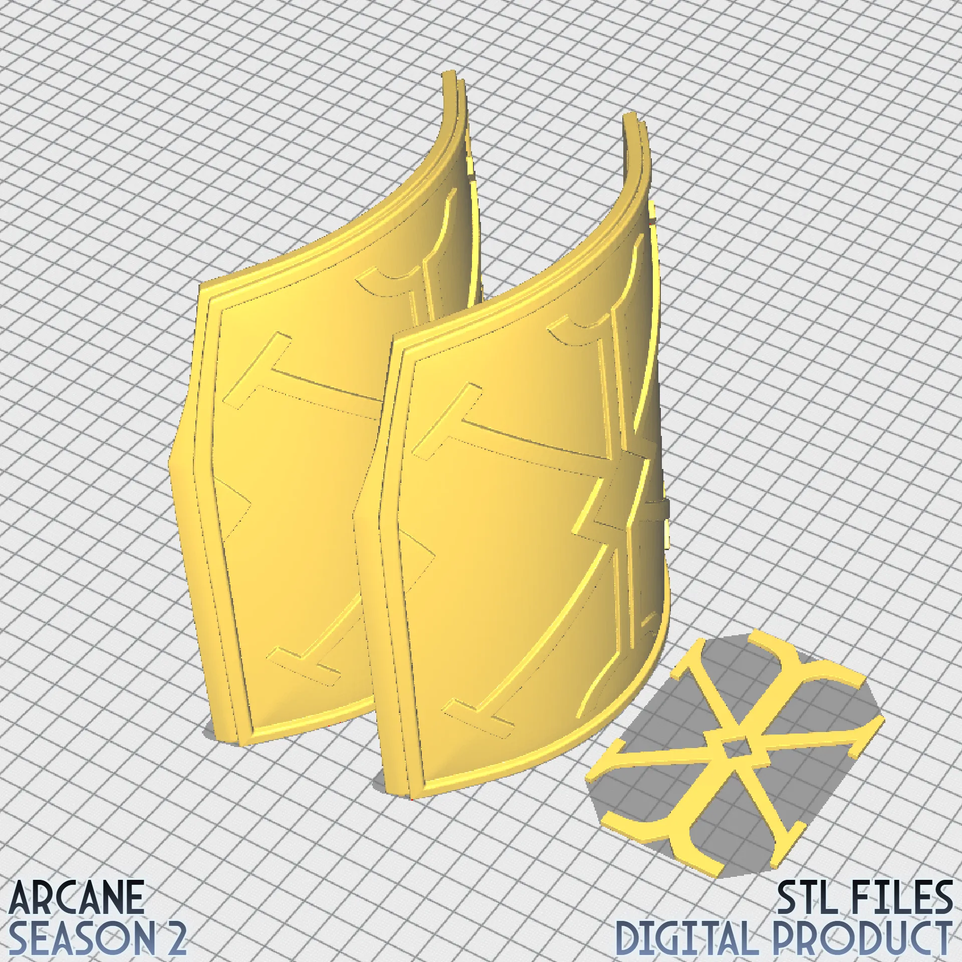 Caitlyn Kiramman Cosplay Cloack Outfit Accessories Arcane