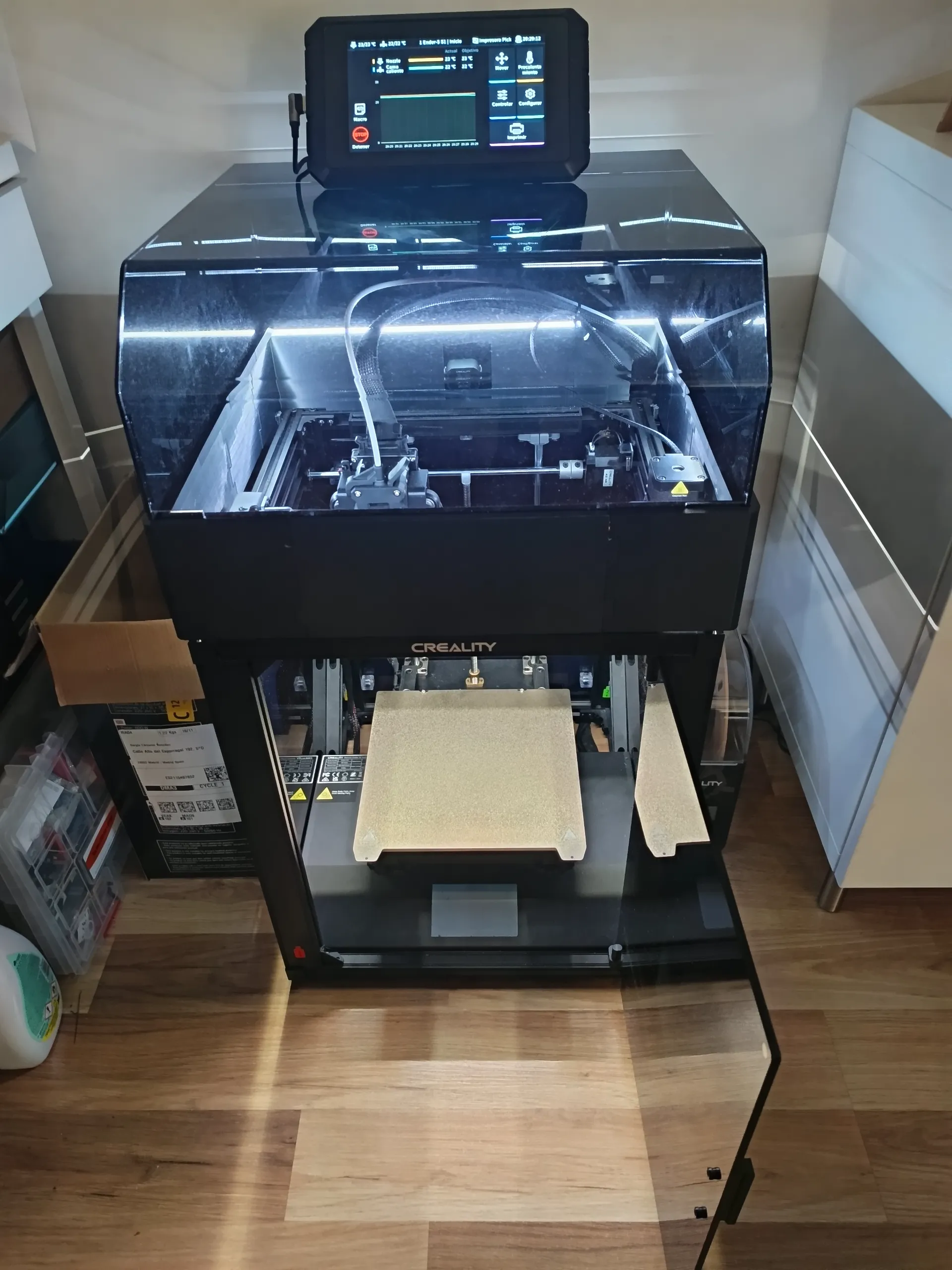 3D Printer Files | 3MF File | Suplemento Enclosure Top cover Ender 5s1 ...