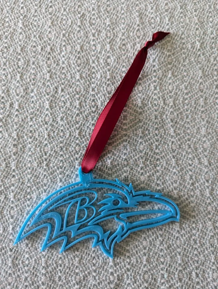 Baltimore Ravens Christmas Ornament