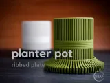 planter pot · ribbed plate-0