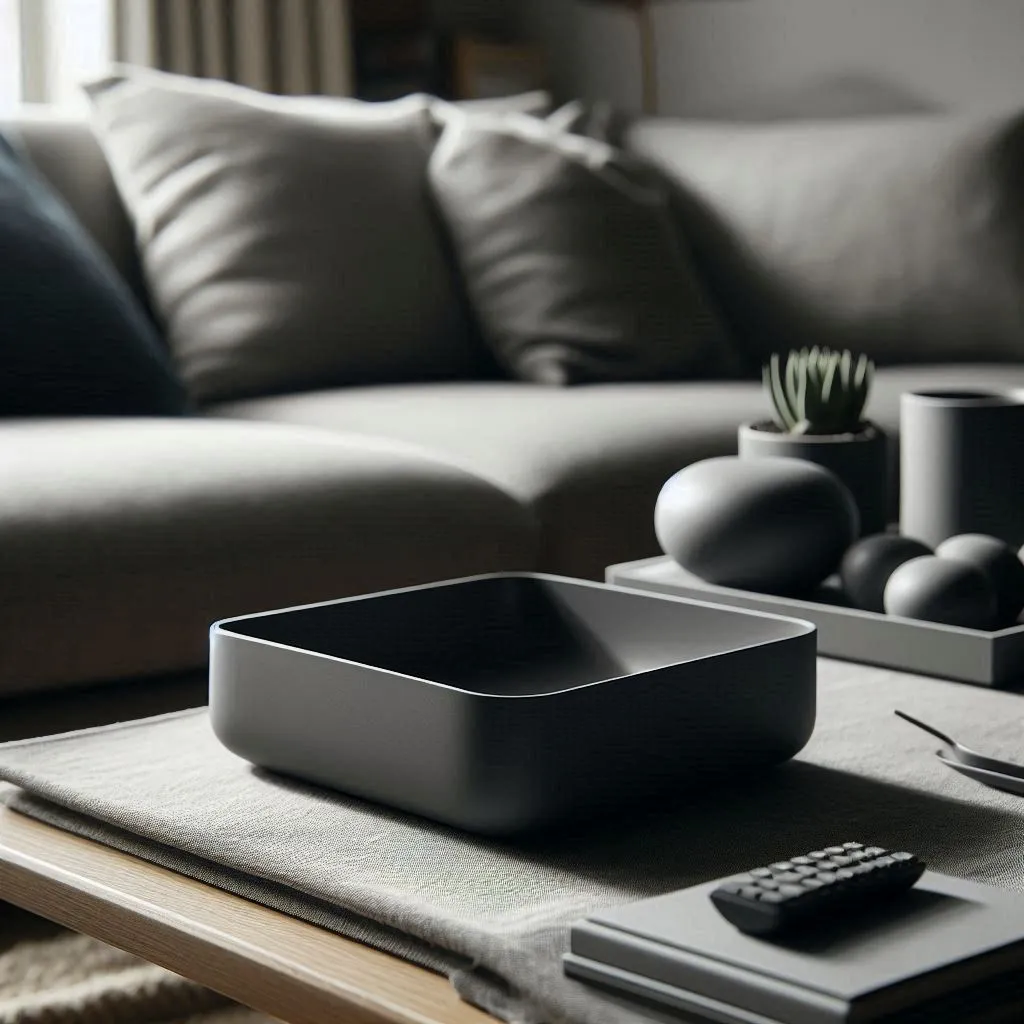 Minimalist Square Bowl – Elegant Design with Rounded Corners