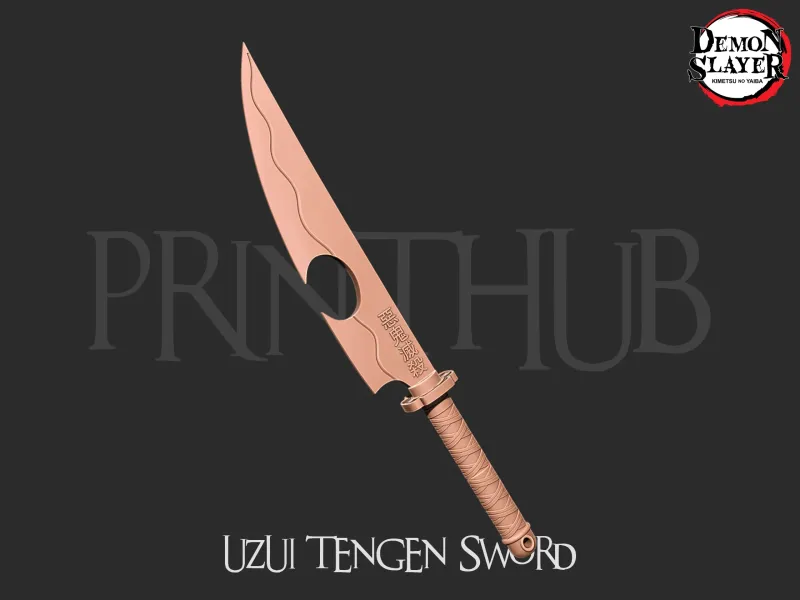Demon Slayer Tengen Uzui Sword - Kimetsu No Yaiba