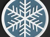 Snowflake Coasters by Polymeria-4