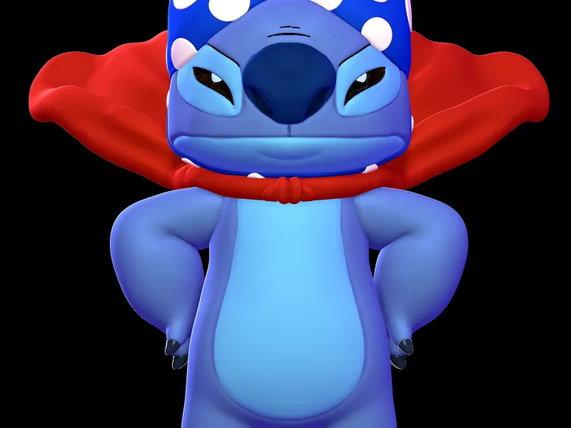SuperHero Stitch - Lilo and Stitch