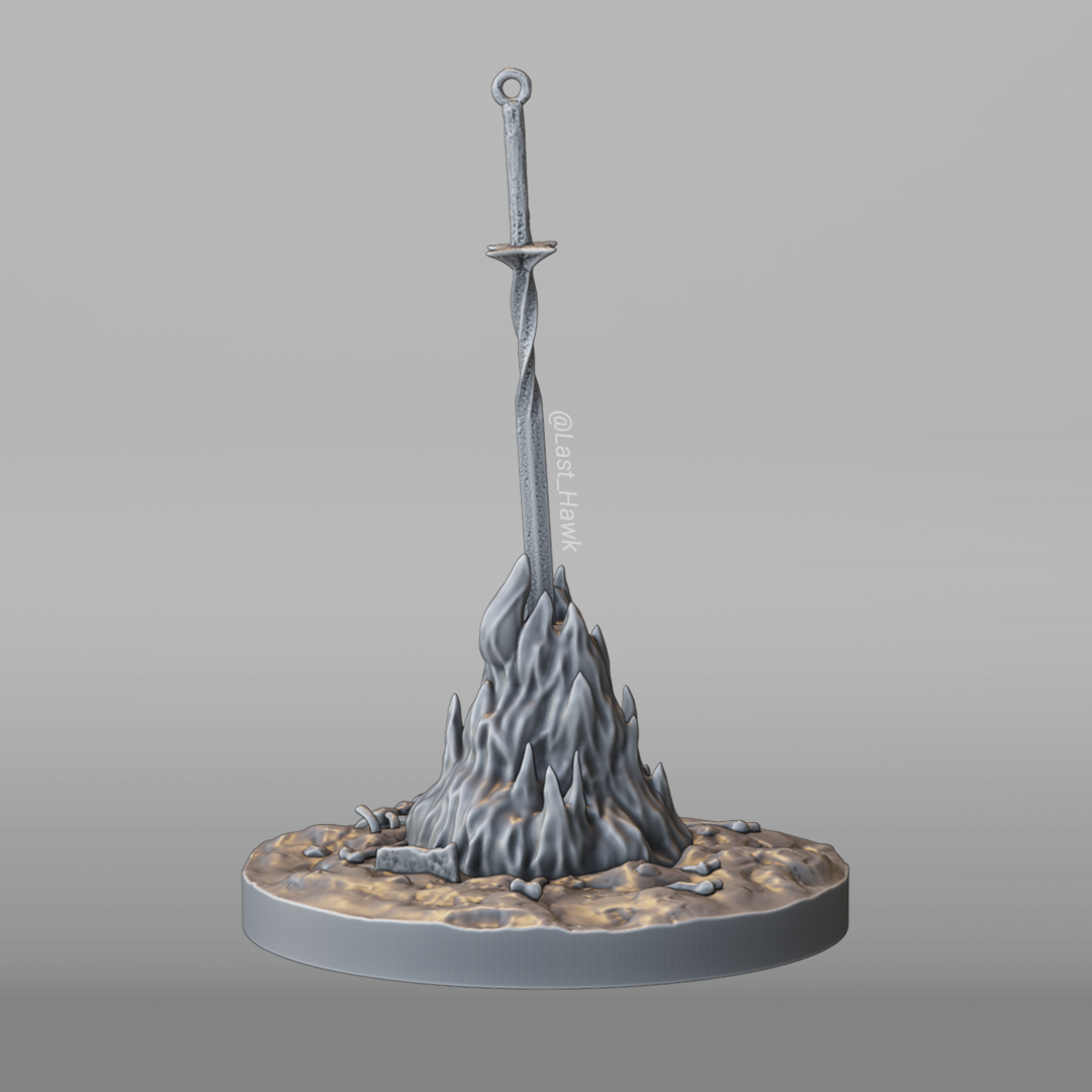 Bonfire Dark Souls | 3D models download | Creality Cloud