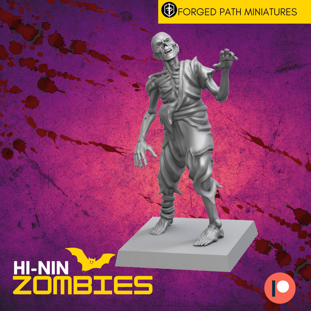 Hi-Nin Skeleton Zombies-4