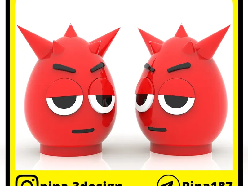 Red Raddy Easter Egg