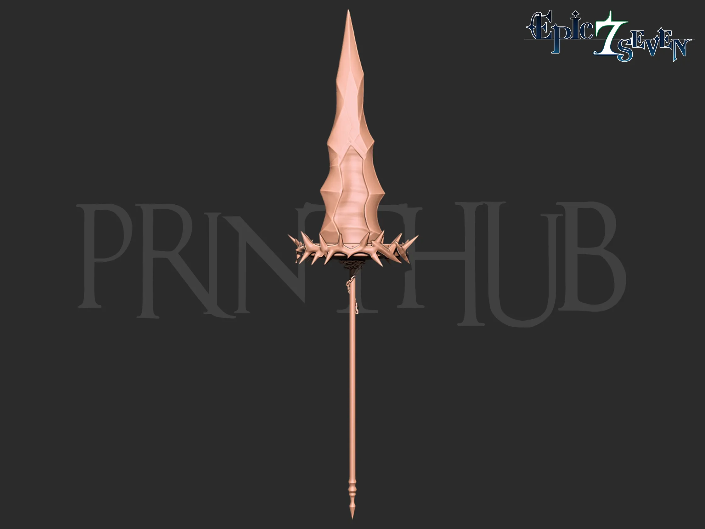 Fallen Cecilia Weapon for Cosplay