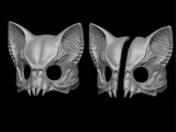 Cat skull mask-3